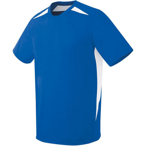 Russell Athletic Youth Hawk Jersey (322871), Color 'Royal/White'